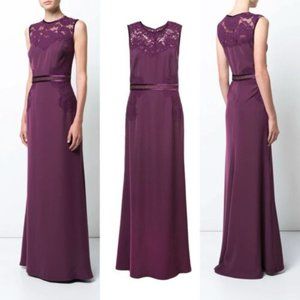 Tadashi dress size 10 Purple lace